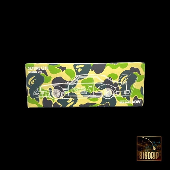 Bape x Poprace Skyline C210 Model Car - Picture 10 of 14